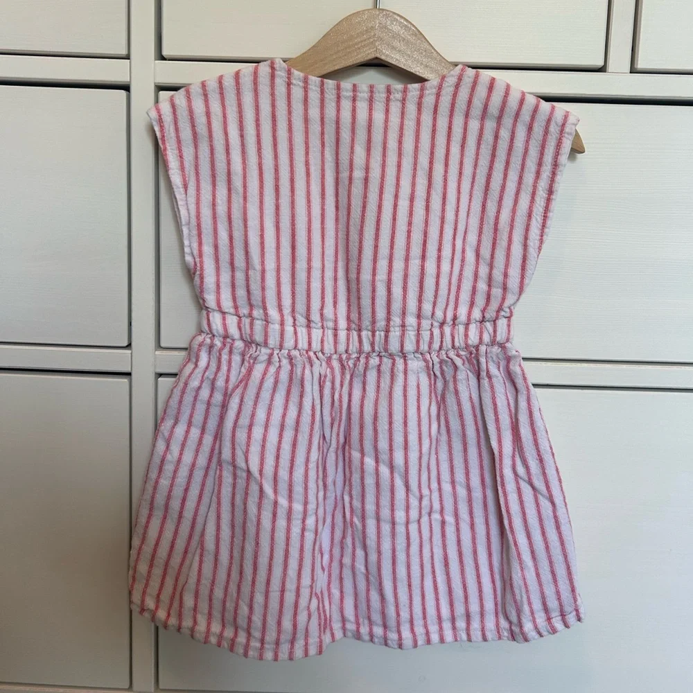 Old navy striped dress size 2T - Picture 4 of 4